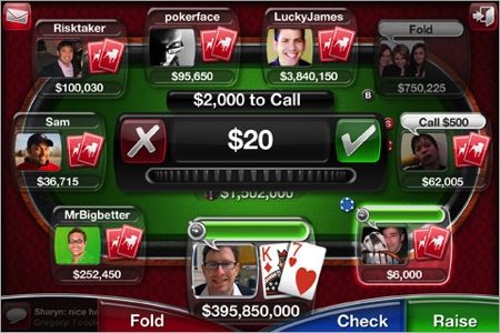 live poker iphone