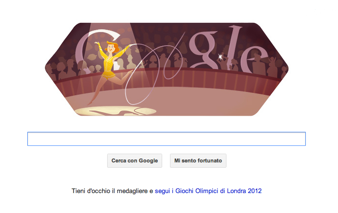 londra 2012 ginnastica ritmica doodle