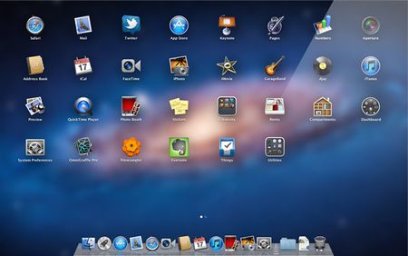 mac os x lion launchpad