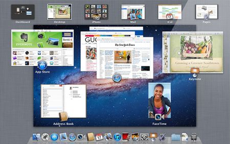 mac os x lion mission control