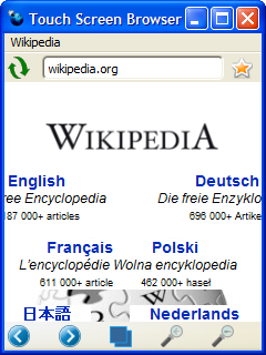 firefox mobile touch