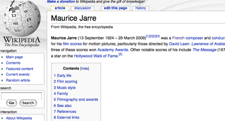 maurice jarre