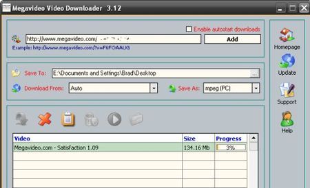 megavideo video downloader