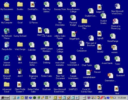 desktop disordinato