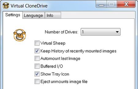 montare iso free virtual clone drive