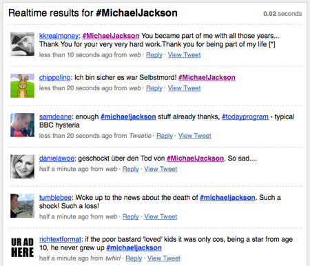morted i michael jackson