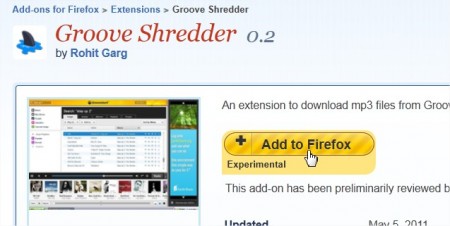 musica firefox groove shredder