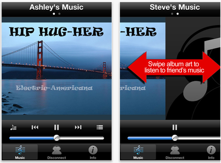 musica iphone bluetooth pairshare