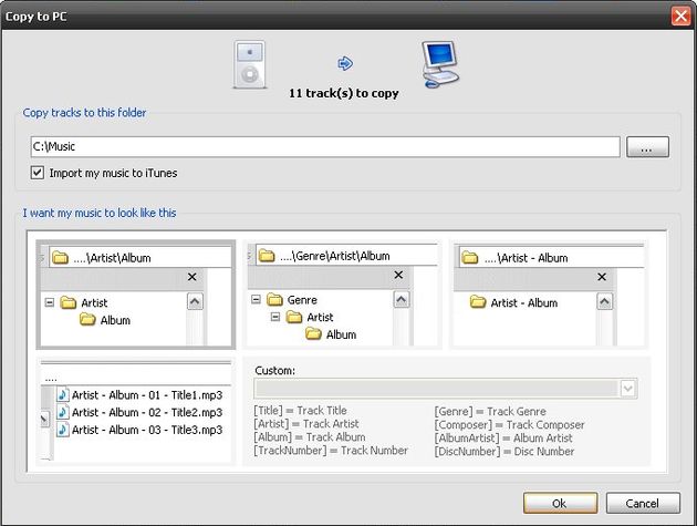 musica iphone pc