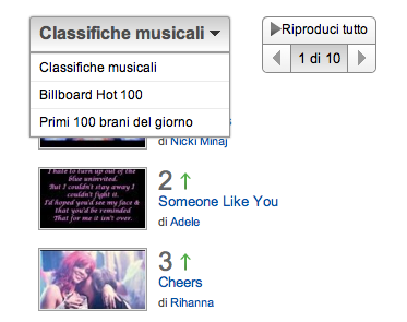 musica youtube canzoni