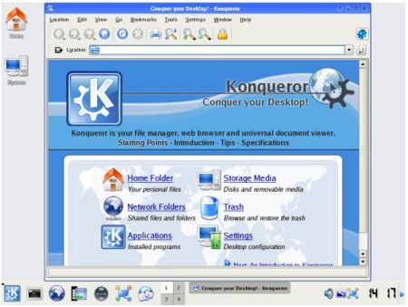 NimbleX screenshot
