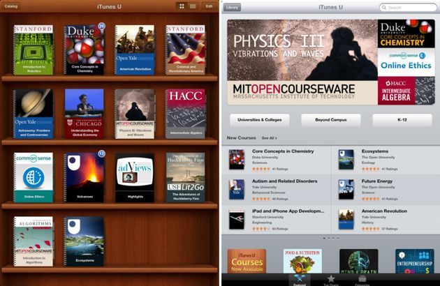 nuova app itunes u