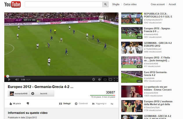 nuovo youtube grafica