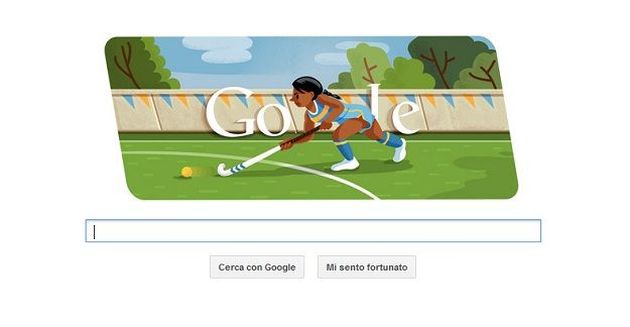 olimpiadi londra 2012 google doodle hockey su prato