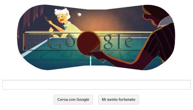 olimpiadi londra 2012 tennis da tavolo google doodle