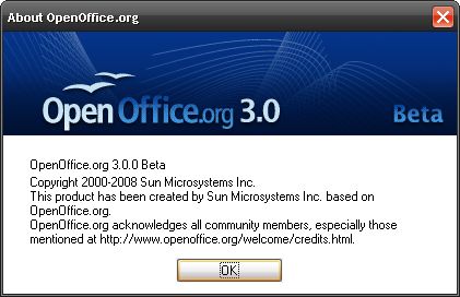 OpenOffice 3.1