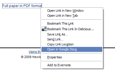 open in google docs