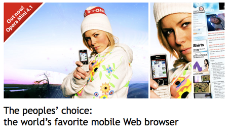 opera mini sito