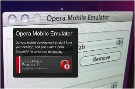 opera mobile emulator