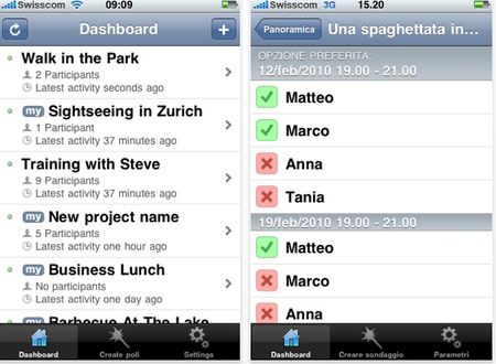 organizzare appuntamenti iphone doodle