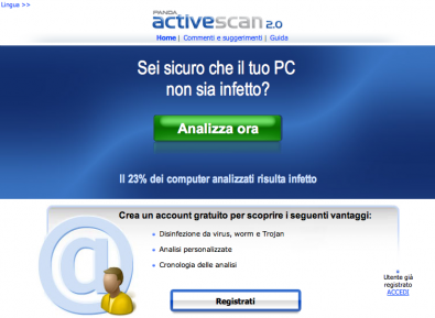 panda activescan 2.0