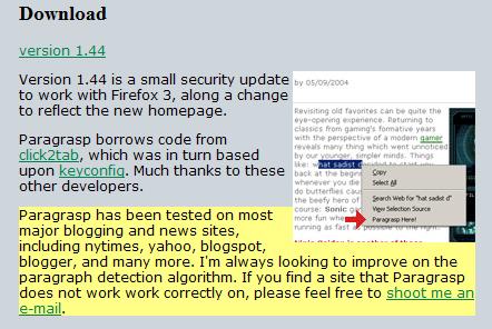 Paragrasp