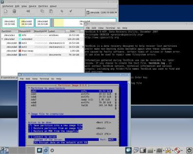 parted magic screenshot