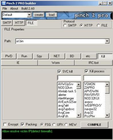Pinch screenshot