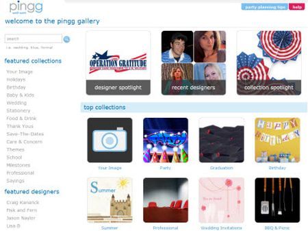 pingg applicazione web