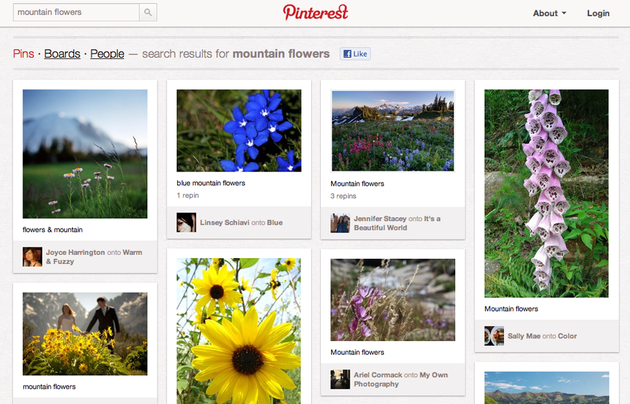 pinterest bacheca