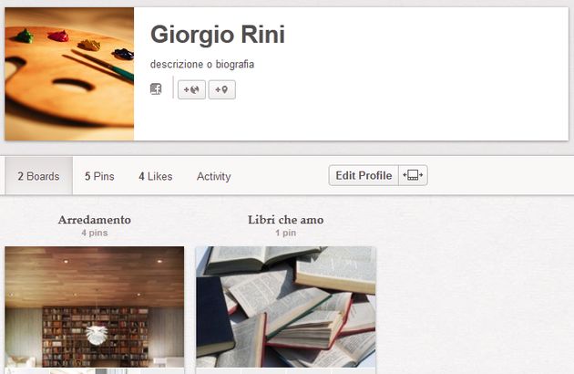 pinterest guida riordinare board
