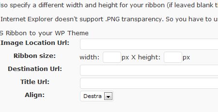 plugin wordpress ribbon
