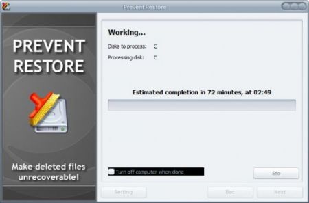 Prevent-Restore