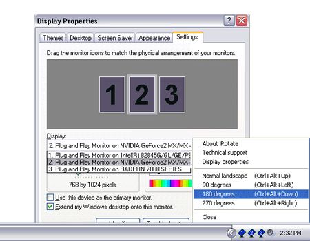programma gratis ruotare desktop windows irotate