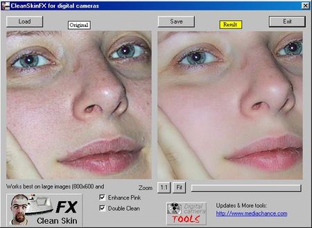 programmi gratis fotoritocco CleanSkinFX