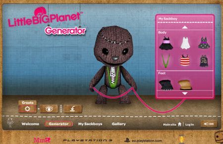 pupazzo littlebigplanet