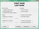 quick fictional name