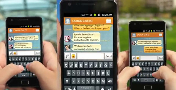 samsung chaton