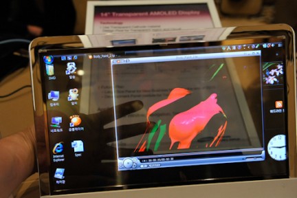 Samsung Amoled Transparent