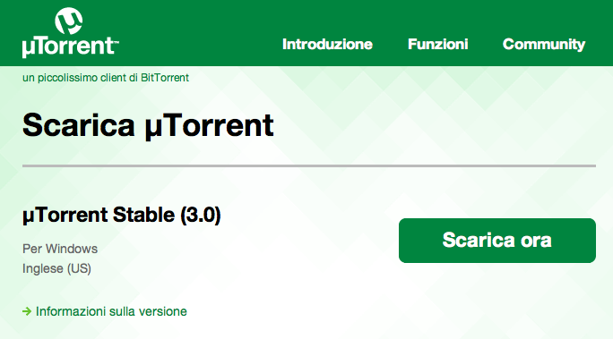 scaricare programma utorrent