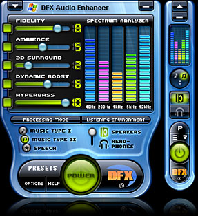 DFX 8 splash screen