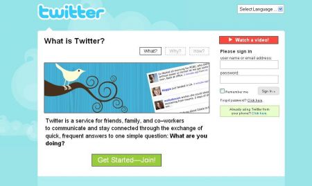 screen twitter