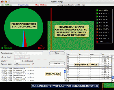 Packet Ninja screenshot