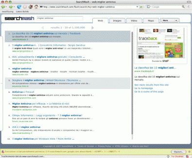 SearchMash screenshot 2