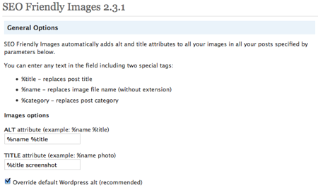 SEO Friendly Images