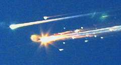 columbia in fiamme