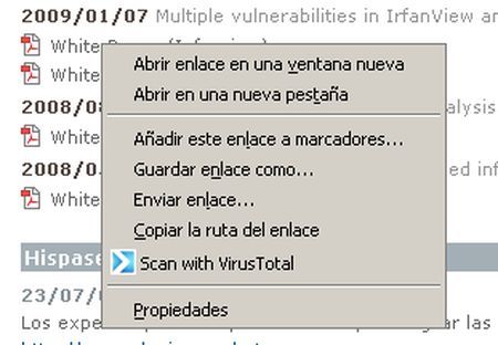 sicurezza online virustotal