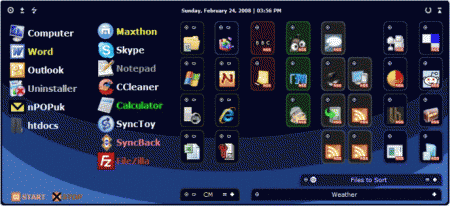 sideslide screenshot