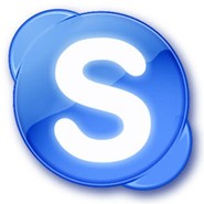 skype logo bubble