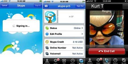 Skype iPhone